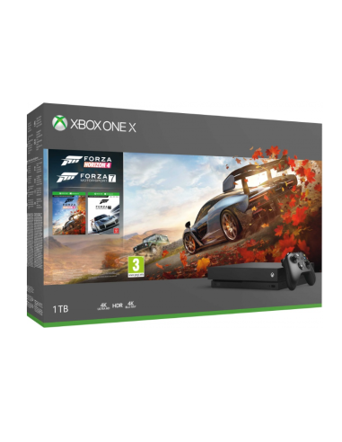 Xbox One X 1TB+ForzaHorizon4+ForzaMotor7