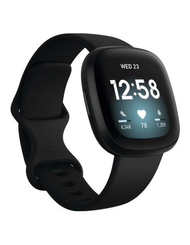 Google Fitbit Versa 3/ Onyx Black/Black